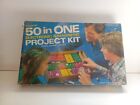 Vintage 1980 Science Fair 50 in One Electronic & Magnetic Project Kit - untested