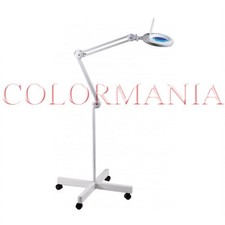 MUSTER LENTE INGRANDIMENTO 5 DIOTRIE LUCE FREDDA A LED STATIVO E SUPPORTO TAVOLO