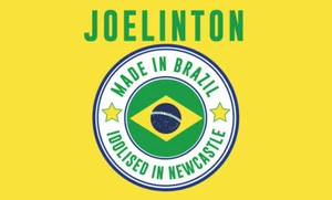 Newcastle United Fans Made In Brazil Joelinton 5' x 3' (Flagge) - Bild 1 von 1