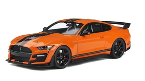1/18 GT Spirit 2020 Ford Mustang Shelby GT500 Orange Black Stripe US035 NC1013 - Picture 1 of 4