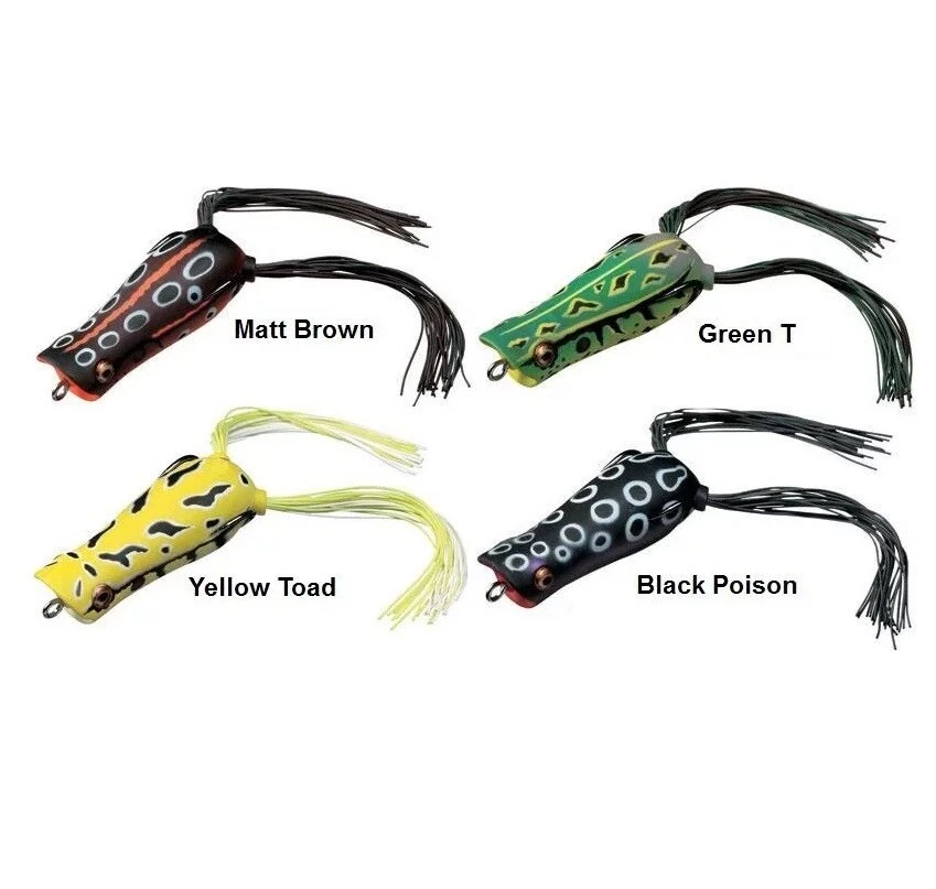 Daiwa D-Popper Frog 6,5cm Froschimitat Popper Oberflächenköder Gummifrosch Köder - Bild 1 von 1