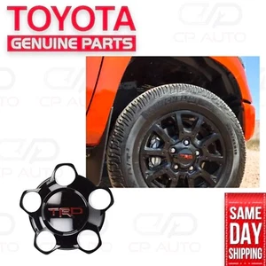 15 - 17 TOYOTA TUNDRA TRD PRO 18” INCHES WHEEL CENTER CAP BLACK OEM QTY 1 NEW - Picture 1 of 8