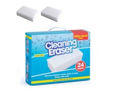 Magic Cleaning Eraser 24 Pack Cleaner Power Easy Sponge Home Dirt Remover AU