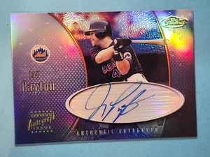 2001 Topps Finest AUTO Jay Payton New York Mets #FA-JP ⚾ - Picture 1 of 2