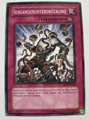 Yu-Gi-Oh! Schlangenunterdrückung ABPF-DE066 Common - Bild 1 von 2