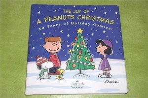 "THE JOY OF A PEANUTS CHRISTMAS" "50 YEARS of HOLIDAY COMICS" HALLMARK BOOK ~1st - Picture 1 of 6