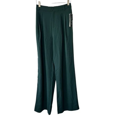 Central Park West Dark Green Brooke Trouser Pants Women's Size Small NEW - Image 1 of 4