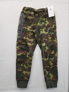 NEW Nike Sportswear Tech Camo Jogger Pants Youth Sz Small Slim Joggers $100 - Picture 1 of 17