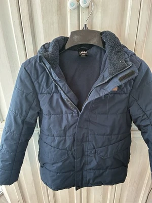 ZeroXposur Inspires Adventure Outdoors  Boys Navy Puff Jacket Sz  10/12 - Image 1 of 4