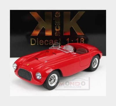 1:18 KK SCALE Ferrari 166Mm Barchetta Spider 1949 Red KKDC180911 - Immagine 1 di 4