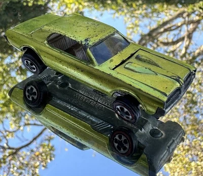 Vintage 1968 Hot Wheels Redline Antifreeze Custom Cougar Toy Car - Image 1 of 4
