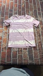 Oshkosh B'Gosh Boys Pink Tie-Dye Short Sleeve Shirt Size 4 - Picture 1 of 6