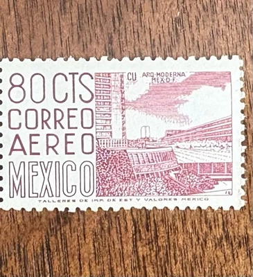 México: 1960. Juego de 1 wmk 300 laterales perf. 11 MNH, SC# C-220f. Lote #10-09184 Foto 1 de 3