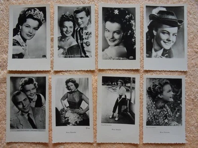 Romy Schneider  16 Fotokarten aus den 1950er Jahren DDR-Produktion Sissi - Bild 1 von 4