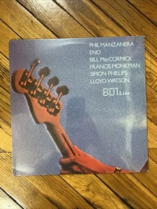 SEALED - 801 - 801 Live Vinyl Record LP - ILPS 9444 Import - Eno Roxy Music - Picture 1 of 3