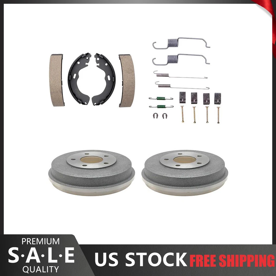 Kit de herrajes de tambores de freno y zapatas de freno para Mercury Mariner 2005 Foto 1 de 4