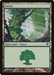 10x Forest Basic Land - Scars of Mirrodin - LP - mtg SPARROW MAGIC - Imagen 1 de 1