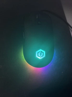 CyberPowerPC Elite M1-131 Gaming Mouse Wired Optical Color Changing 9-Button - Image 1 of 2