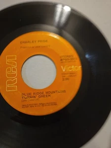 Charley Pride - Blue Ridge Mountains Turnin' Green; Amazing Love - 45 RPM 7" - Picture 1 of 4