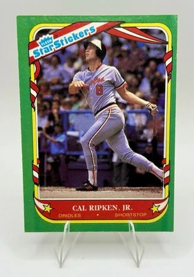 1987 Fleer Star Stickers #101 Cal Ripken - Image 1 of 2