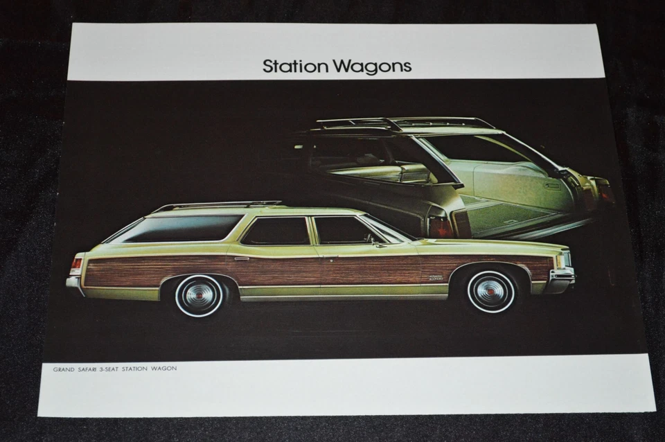 Pontiac Grand Safari Wagon 1972 distribuidor original anuncio impreso 72 Foto 1 de 1