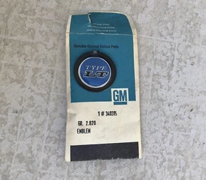 NOS GM 1973 1978 Chevrolet Camaro Horn Button Emblem 1973-78 Camaro LT Emblem - Picture 1 of 4