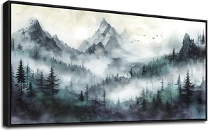 Canvas Wall Art for Living Room Modern Wall Decorations for Bedroom Trees Lan... - Picture 1 of 1