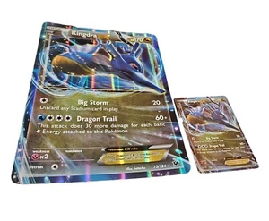Kingdra EX 73/124 Holo Ultra Rare Pokemon TCG Card XY Fates Collide Set of Two - Picture 1 of 2