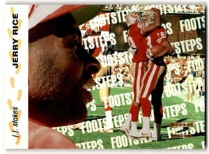 1996 Score Footsteps J.J. Stokes/Jerry Rice #11 - Picture 1 of 2