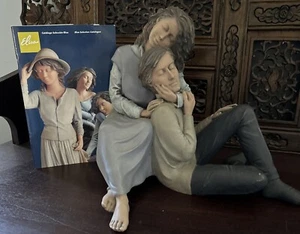 "RARA Scultura ELISA Montserrat Ribes ""SUSSURRO"" (SPAGNA Limtd Ed 235/5000, 10"" - Foto 1 di 12
