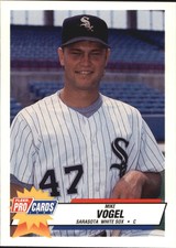 1993 Sarasota White Sox Fleer/ProCards #1373 Mike Vogel