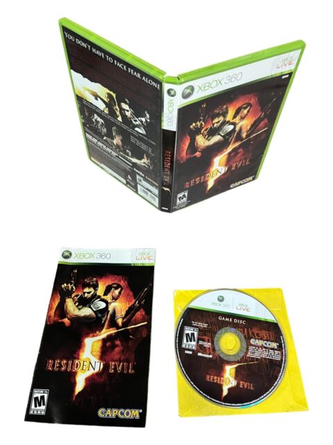 Jogo Xbox 360 Usado Resident Evil 5 Original Mídia Física - Power Hit Games