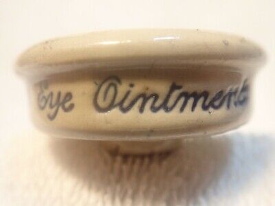 Scarce Stoneware Singleton's Eye Ointment: Victorian Base In Great Condition • 23.60€