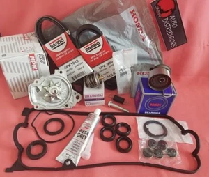 2001-2005 Honda Civic Complete Timing Belt Kit + Water Pump Japan OEM - Picture 1 of 10