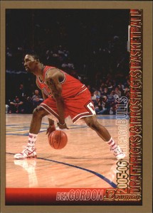2005-06 Bowman Basketball Gold #8 Ben Gordon
