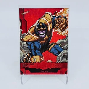 2024 Marvel Metal Universe Avengers THANOS #146 Precious Gems PMG Red /100 🔥 - Picture 1 of 4