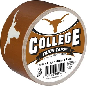 University of Texas Duck Tape - Longhorns - 10 yds NCAA licensed product - Picture 1 of 7