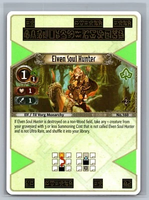 The Eye of Judgment Elven Soul Hunter #160 Sony PS3 Biolith Rebellion Set 2 - Image 1 of 2