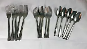 Set of 15 Qualite Dominion Silverware Dinner Flatware Serving for 5 - Picture 1 of 11