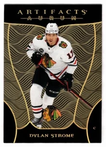 Artefactos de cubierta superior Dylan Strome 2022-23 Aurum Bounty SP Chicago Blackhawks - Imagen 1 de 2