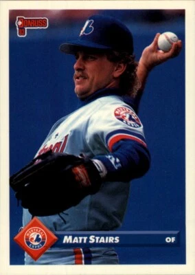 1993 Donruss Matt Stairs #460 - Image 1 of 2