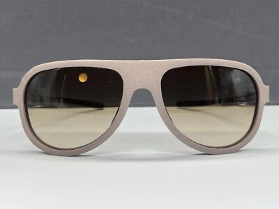 Monturas de gafas Ic Berlin para hombre gris beige bronce piloto romano grande Np499 € mate Foto 1 de 4