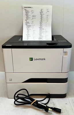 Lexmark B3442dw Monochrome Laser Printer  151,203 Pages T0921 - Image 1 of 4