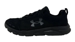 Under Armour Mens Charged Assert 8 3021952-002 Black Running Shoes Sneakers Sz 9 - Picture 1 of 8