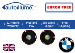 BMW E39 E53 E60 E83 E87 LED Ojo de Ángel Actualizaciones CanBus Error Plug and Play Free - Imagen 1 de 5