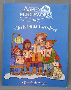 Aspen Needlworks CANTI DI NATALE country modello punto croce volantino - Foto 1 di 3
