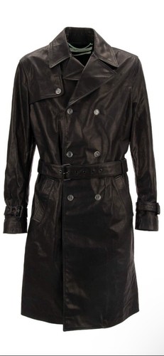 OFF WHITE Trench bianco sporco 2018 logo sfocato