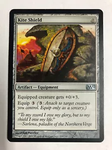 MTG Kite Shield 210/249 M12 2011 English Regular NM+ - Picture 1 of 8