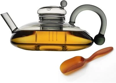 Juego de tetera de filtración Sereno Innovessa tetera de vidrio calentable con infusores tetera Foto 1 de 4