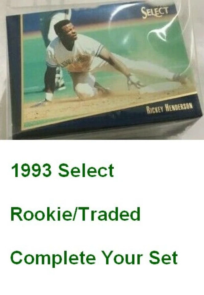 1993 Select Rookie/Traded 1-150 Complete Your Set NM-MT - Image 1 of 1